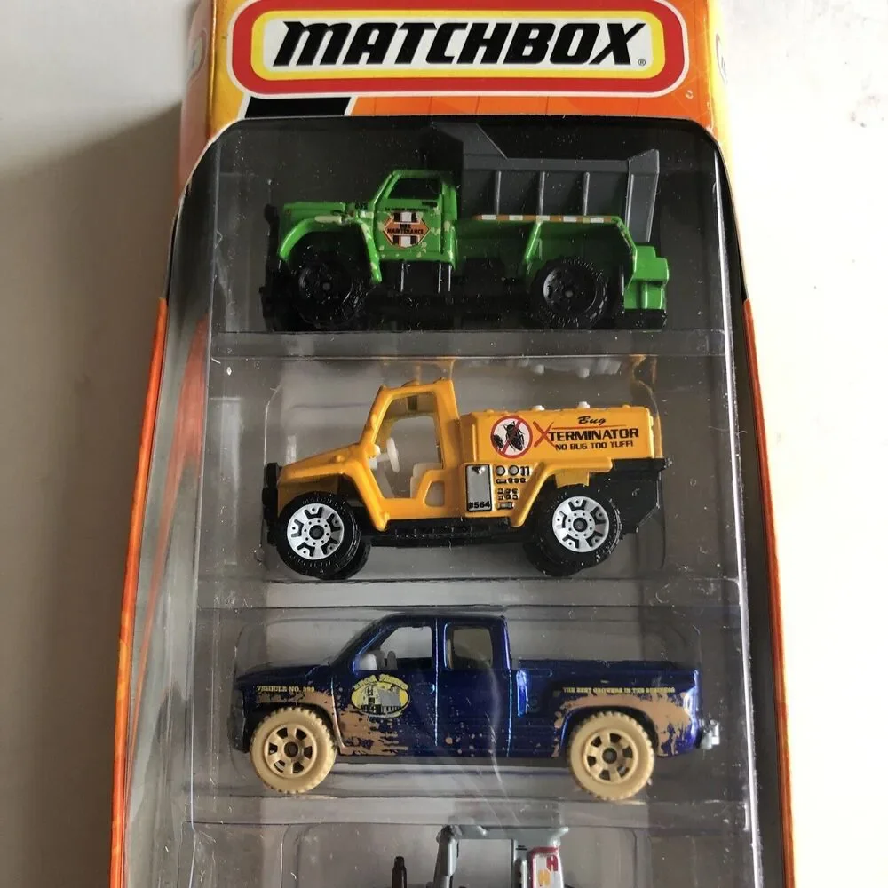 Matchbox diecast model car 5 pack Trucks Terminator Tractor 2007 MBX Metal M0139